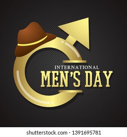 International Men's Day Vector Illustration
