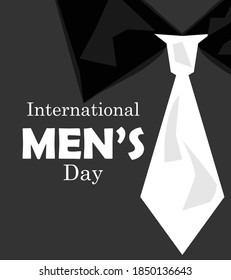 International Men's Day vector illustration, November 19.