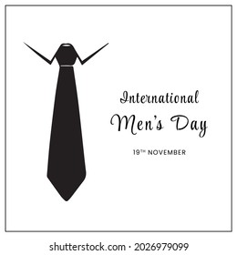 International Men's Day, Vector illustration design.