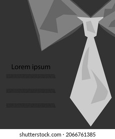 International Men's Day vector illustration, November 19.
