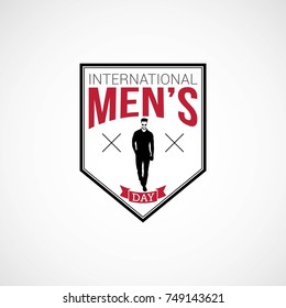International Men's Day Vector Illustration