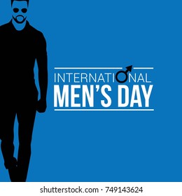 International Men's Day Vector Illustration