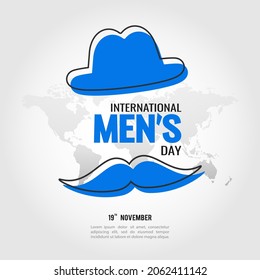 International Mens Day Vector Sign