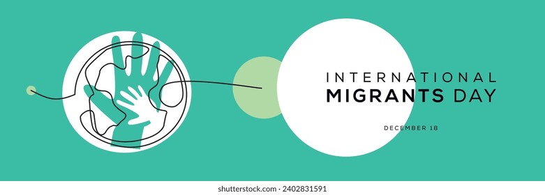 International Migrants Day, held on 18 December.
