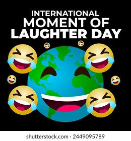 International moment of laughter day.14th April International moment of laughter day celebration. international day of happiness.