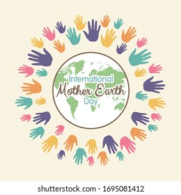 international mother earth day poster design