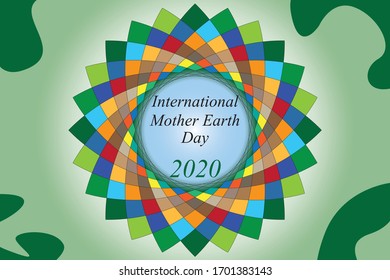 International Mother Earth Day Vector 2020