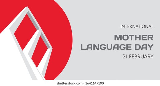 international mother language day, 21 february of bangladesh vector design, illustration and vector design