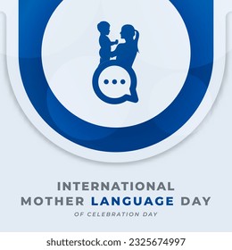 International Mother Language Day Celebration Vector Design Illustration for Background, Poster, Banner, Advertising, Greeting Card