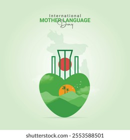 International Mother Language Day Creative Design, Mother Language Day Social media post