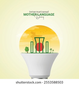 International Mother Language Day Creative Design, Mother Language Day Social media post