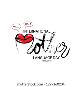 International Mother Language Day. February 21