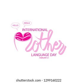 International Mother Language Day. February 21