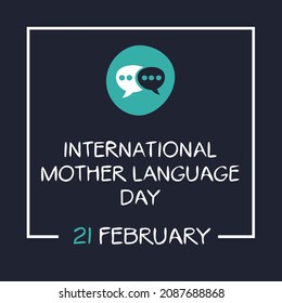 International Mother Language Day, held on 21 February.