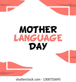 International Mother Language Day Illustration