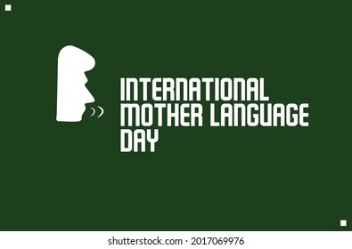 International Mother Language Day vector template