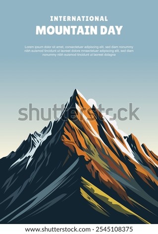 Image, Stock Photo mountain worlds mountains