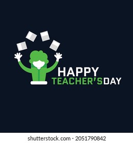 International Museum Day 25 Oktober Logo with dark blue background. Vector Illustration