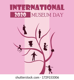 International Museum Day Banner Vector
