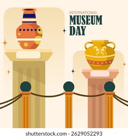 International Museum Day Global Culture Heritage Celebration Design Day Poster 18 May for Poster collection of ancient vases