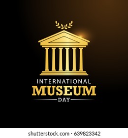 International Museum Day May Logo Vector Illustration