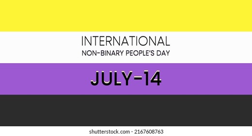 International Nonbinary Peoples Day Flag 260nw 2167608763 