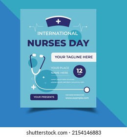 International Nurse Day Flyer Template