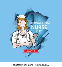  International nurse day greeting card