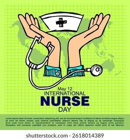 International Nurse day, poster and banner
