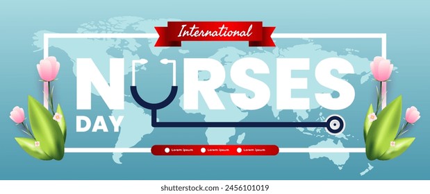 International Nurses Day banner design