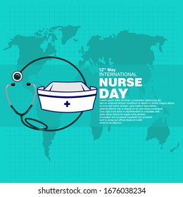 International Nurses Day, Poster and Banner vector