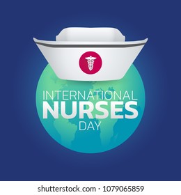 international nurses day, Vector Illustration.