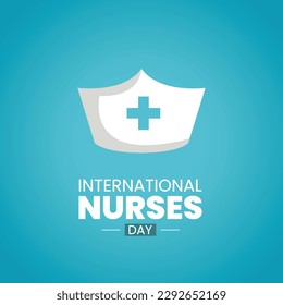 International Nurses Day vector illustration.