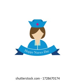 International Nurses Day vector logo.