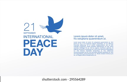 International Peace Day, Card Design