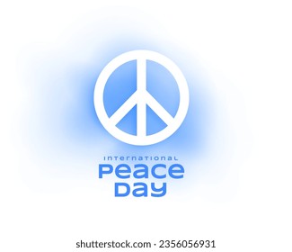 international peace day event background a symbol of humanity and faith vector