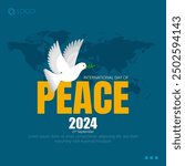 International Peace Day, observed on September 21st, is a global day dedicated to promoting peace, non-violence, and ceasefire.