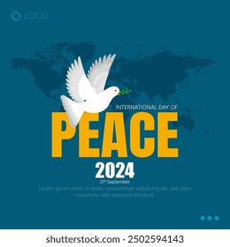 International Peace Day, observed on September 21st, is a global day dedicated to promoting peace, non-violence, and ceasefire.