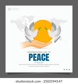 International Peace Day, observed on September 21st, is a global day dedicated to promoting peace, non-violence, and ceasefire.