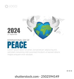 International Peace Day, observed on September 21st, is a global day dedicated to promoting peace, non-violence, and ceasefire.