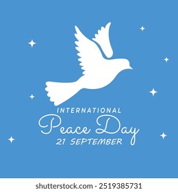 International Peace Day, observed on September 21st, is a global day dedicated to promoting peace, non-violence, and ceasefire.