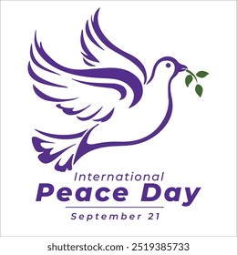 International Peace Day, observed on September 21st, is a global day dedicated to promoting peace, non-violence, and ceasefire.