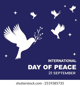 International Peace Day, observed on September 21st, is a global day dedicated to promoting peace, non-violence, and ceasefire.