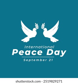 El Día Internacional de la Paz, que se celebra el 21 de septiembre, es un día mundial dedicado a promover la paz, la no violencia y el alto el fuego.