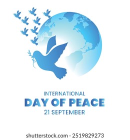 El Día Internacional de la Paz, que se celebra el 21 de septiembre, es un día mundial dedicado a promover la paz, la no violencia y el alto el fuego.