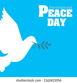 International Peace Day Origami Dove Birds Vector Image
