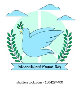 International Peace Day Vector Background