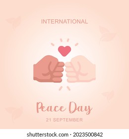 International Peace Day, Vector illustration design.
