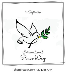 International Peace Day, Vector illustration design.