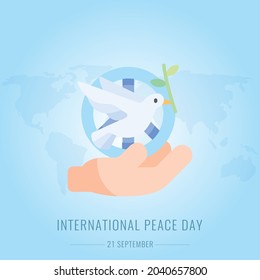 International Peace Day, Vector illustration design.